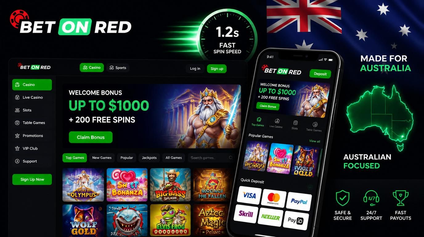 Casino payments in Australia emphasise speed, local identity and gaming interface visible
