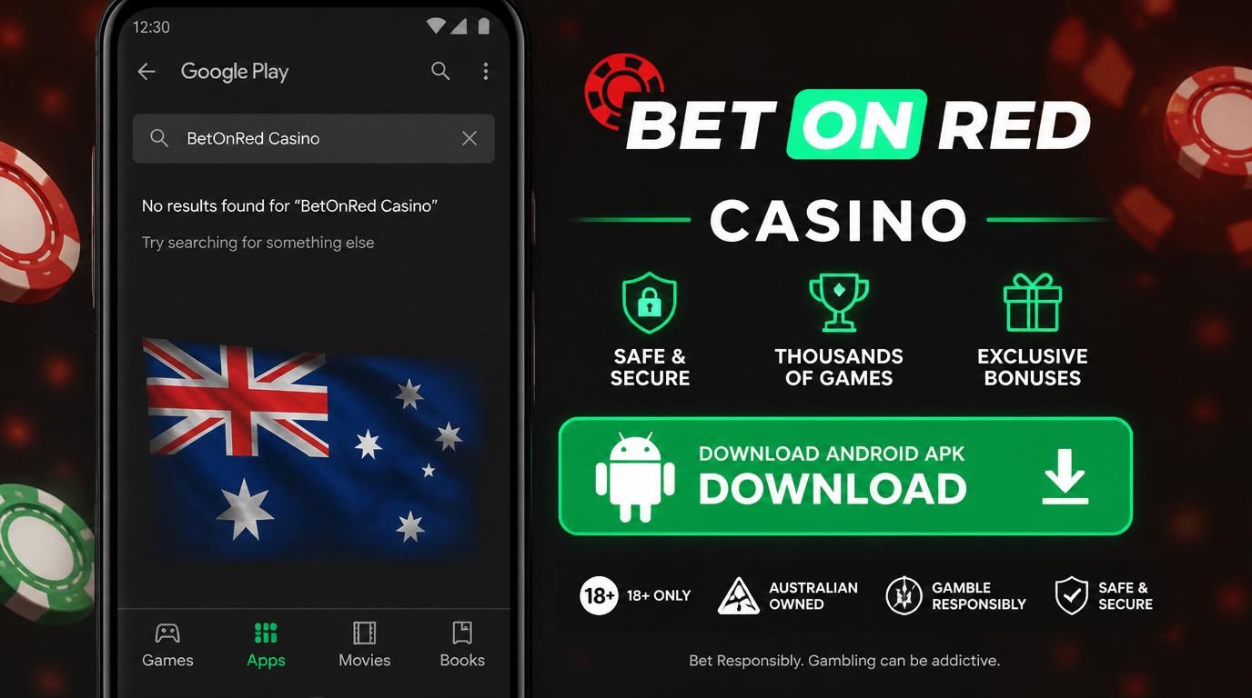 Android phone with missing casino app in Google Play due to regional rules